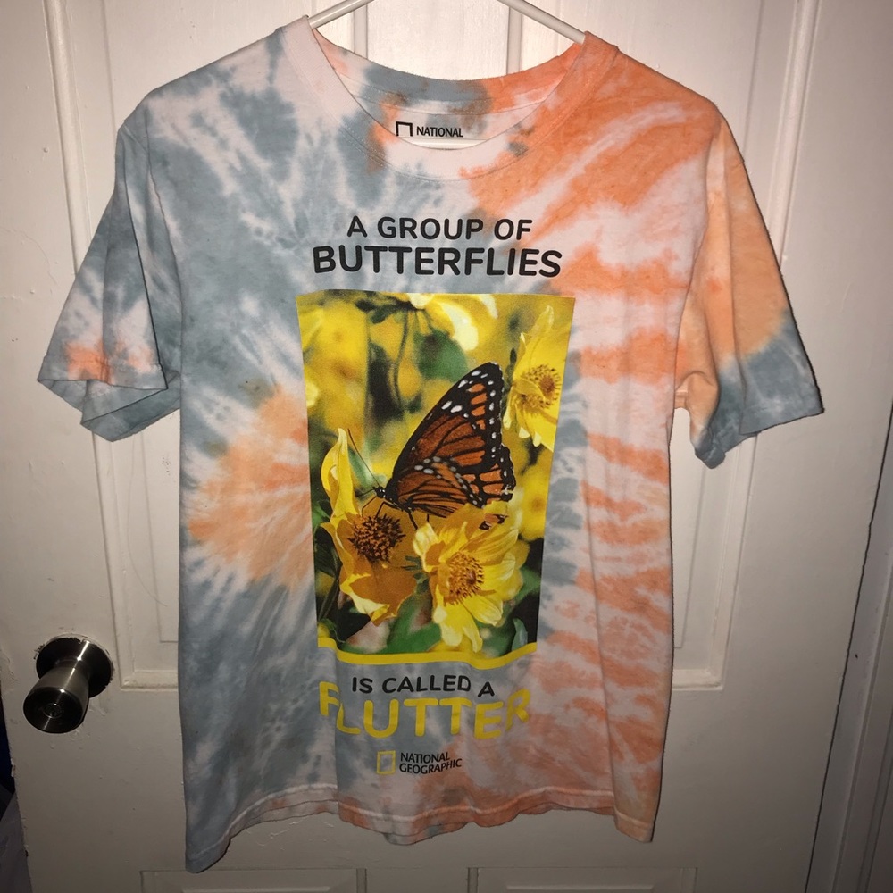 national geographic butterfly t shirt